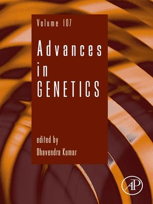 cover image of Advances in Genetics